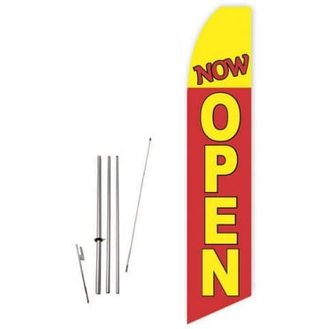Radiator Service Stay-Open Windless Feather Swooper Flag Banner Kit 14 Fusion Pole Set Safety Orange Stake Radiator Service Stay-Open Windless Feather Swooper Flag Banner Kit 14 Fusion Pole Set Safety Orange Stake